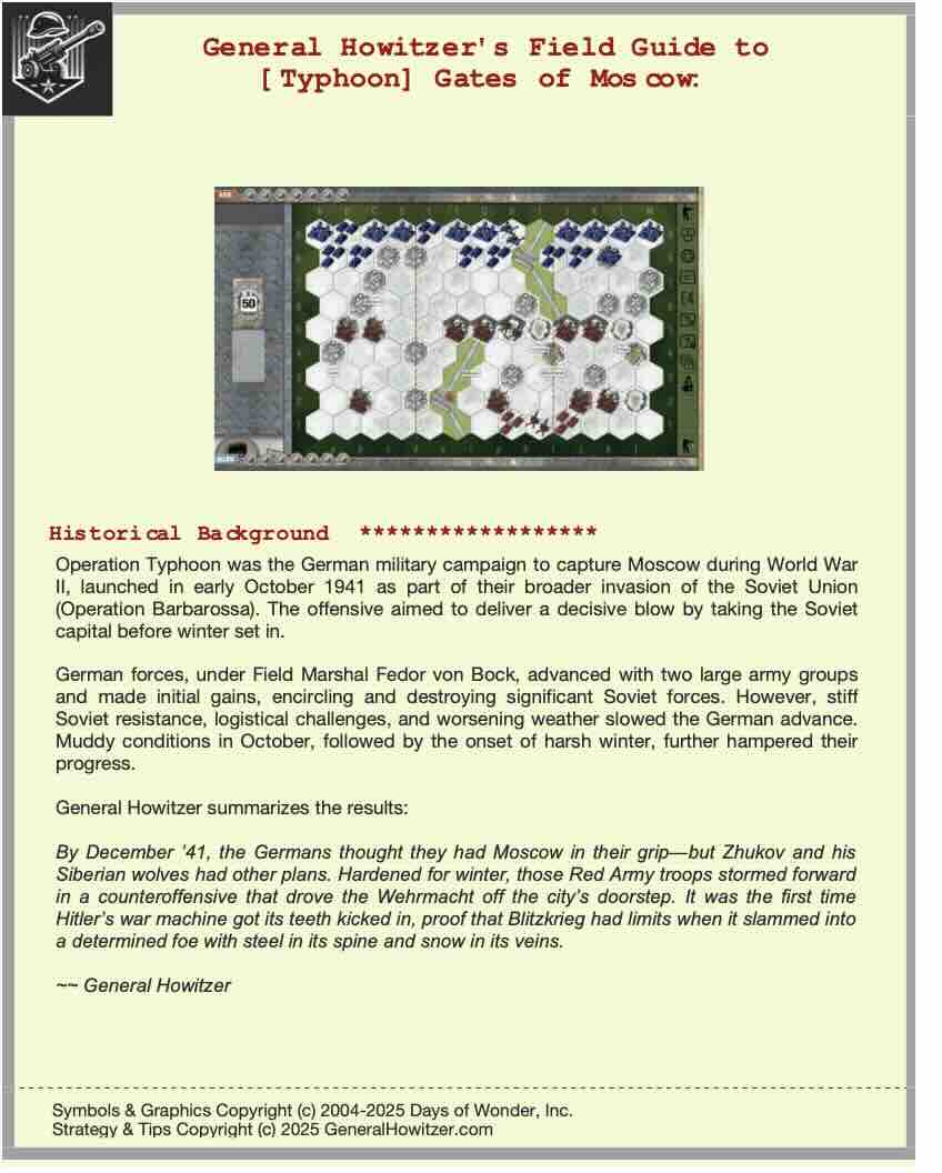 Memoir 44 scenario guide
