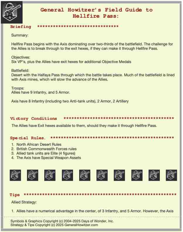 Scenario Field Guide: Hellfire Pass - Image 4