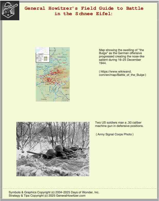 Scenario Field Guide: Battle in the Schnee Eifel - Image 4